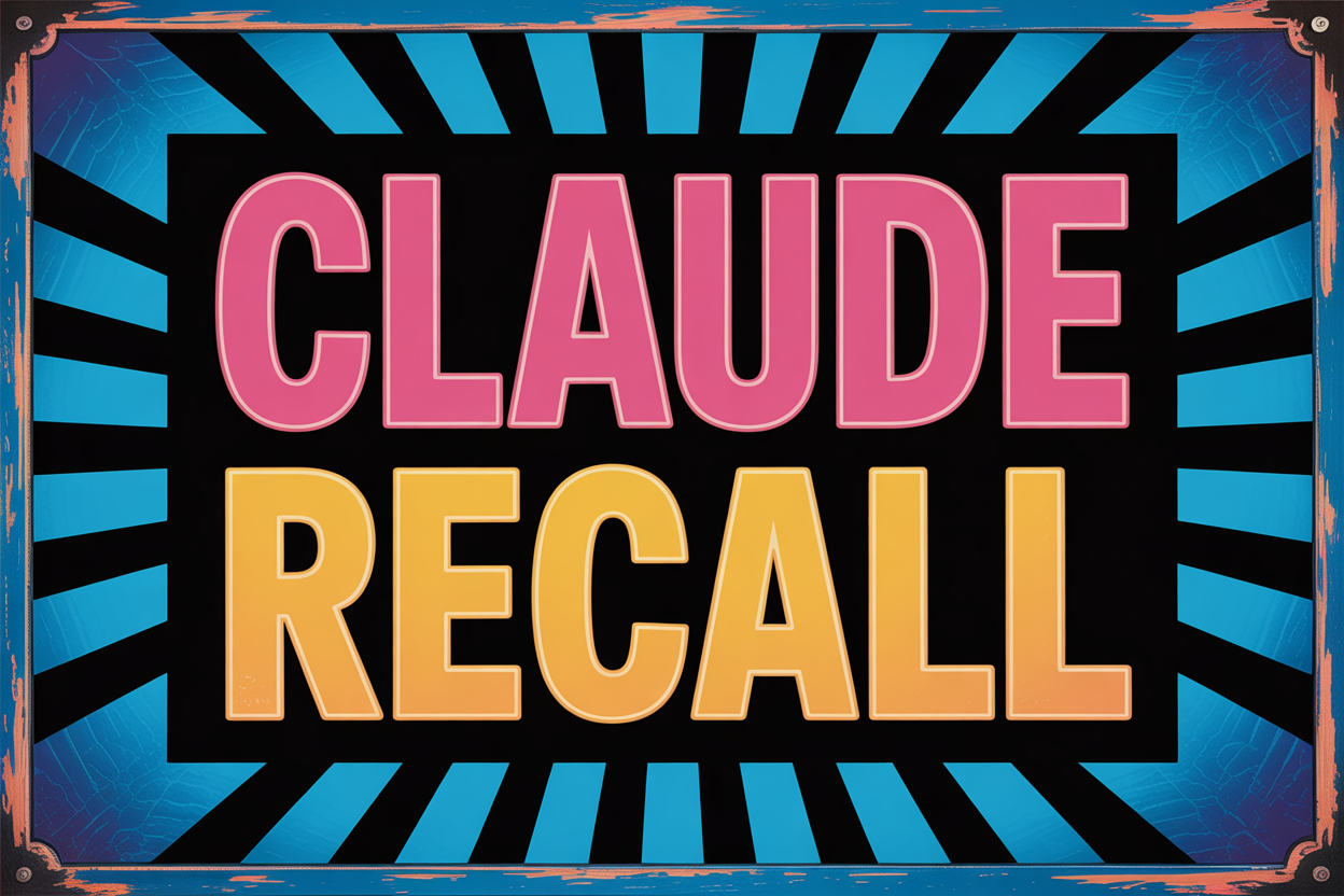 Claude Recall project artwork